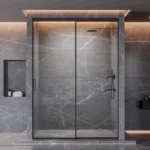 Slim Framed Sliding Shower 1+1