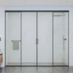 Slim Framed Sliding Shower 2+2