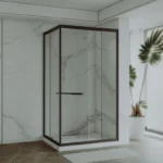 Coral Sliding Semi-Framed Shower Enclosure