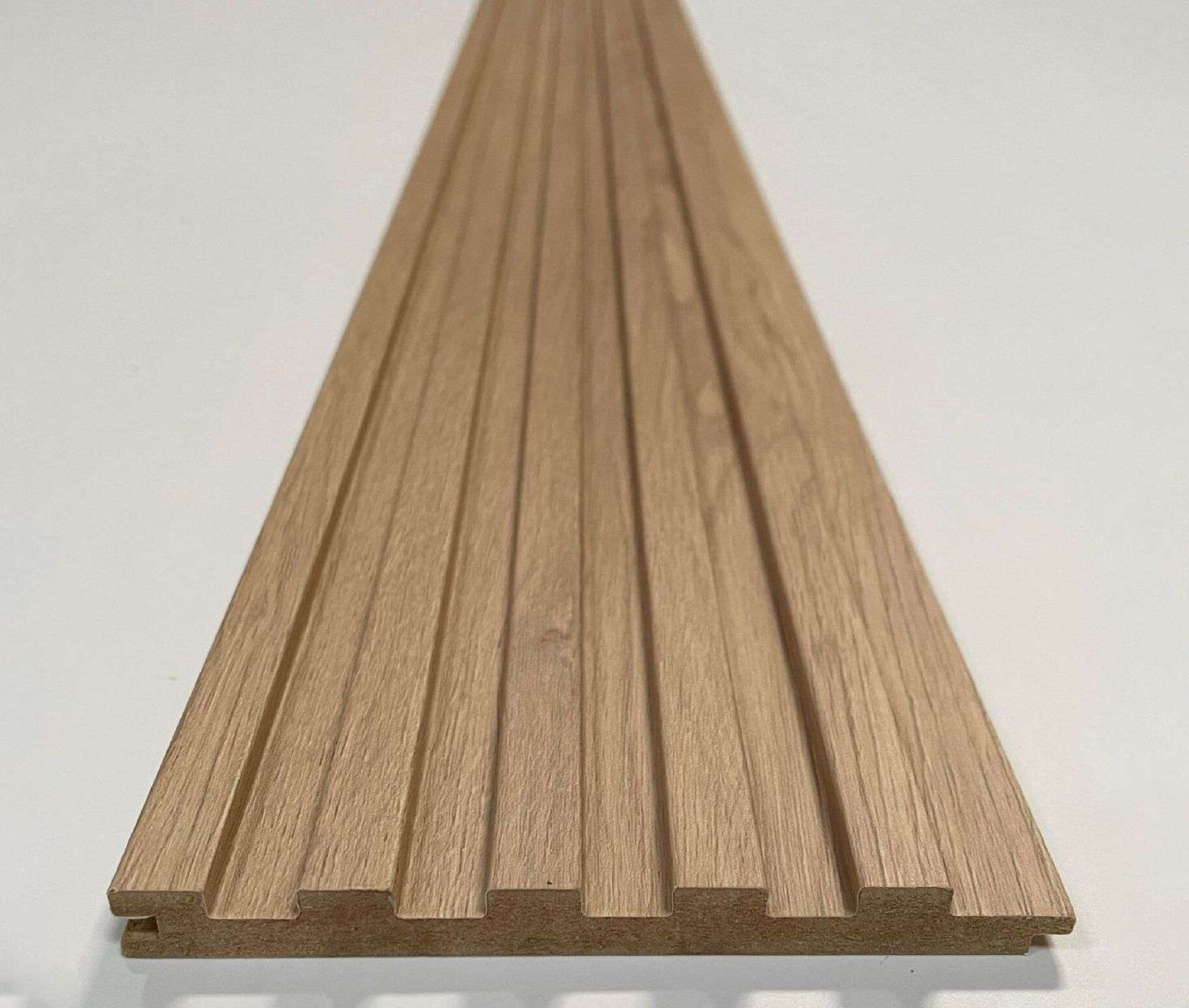 mdf-fluted-wooden-wall-panel-oak-1500-112 Vivre Grooves / Fluted Panels Range - Image 1